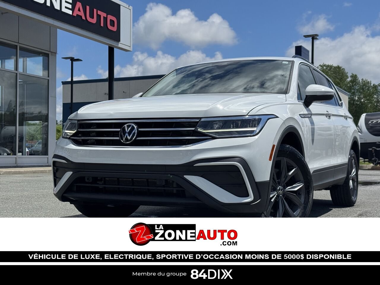 Volkswagen Tiguan 7 PASSAGERS 2022 Blanc Granby - photo #0