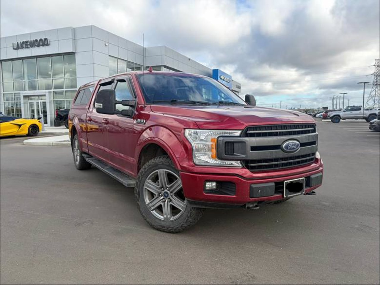 2018 Ford F-150 XLT 4WD SuperCrew 5.5' Box Red Sherwood Park - photo #1
