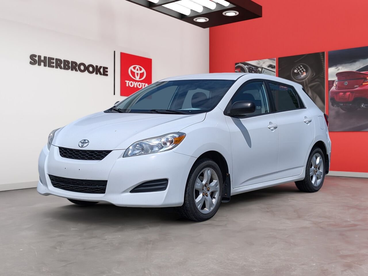 2014 Toyota Matrix 2T1KU4EE2EC135776 White Sherbrooke - photo #0