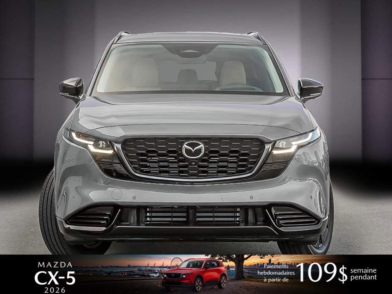 Mazda CX-5 JM3KMCHA8T0200616 2026 Gris aéro métallisé Mirabel - photo #1