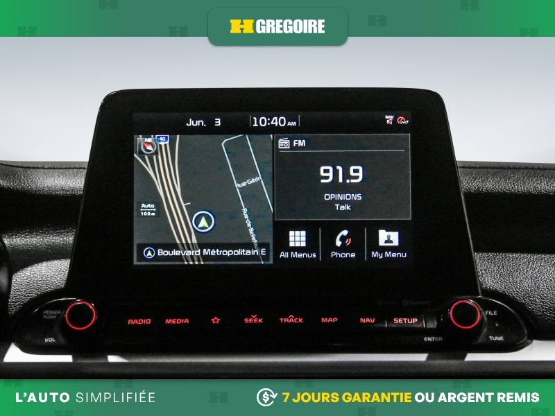 Kia Forte 729785 | GT AUTO A/C CUIR TOIT NAV GR ELECT MAGS CAM RECUL 2021 Noir Laval - photo #23