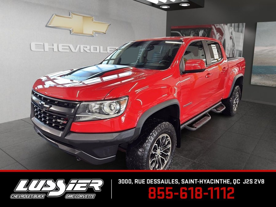 Chevrolet Colorado ZR2 cabine multiplace 4RM 128,3 po 2019 Rouge
