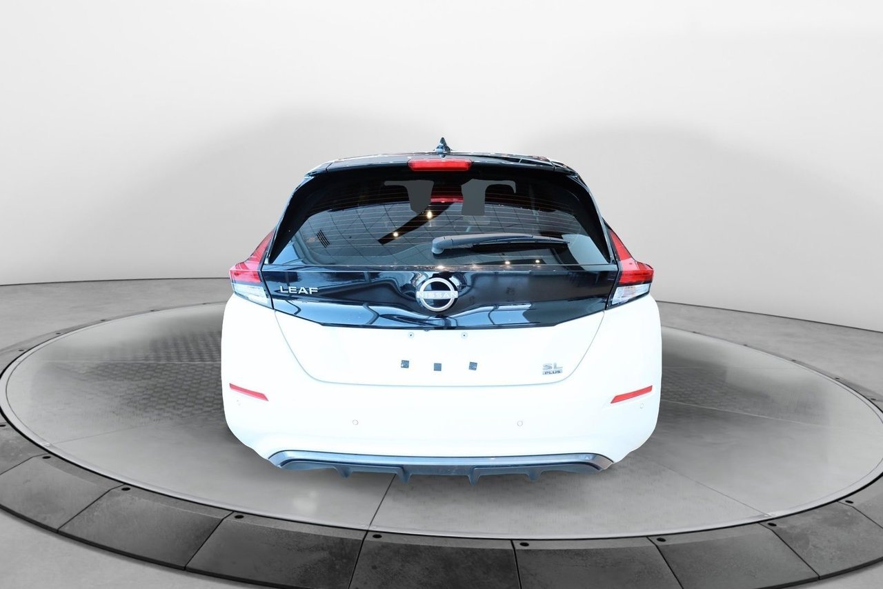 2023 Nissan LEAF VIN 1N4CZ1DV2PC554251 White Chicoutimi - photo #2