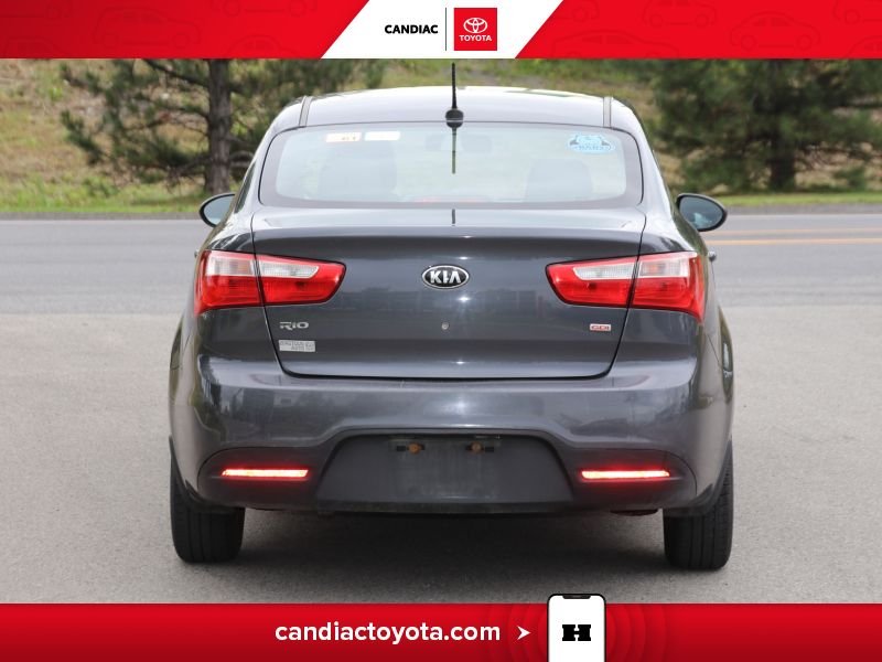 2013 Kia Rio Grey Saint-Eustache - photo #8