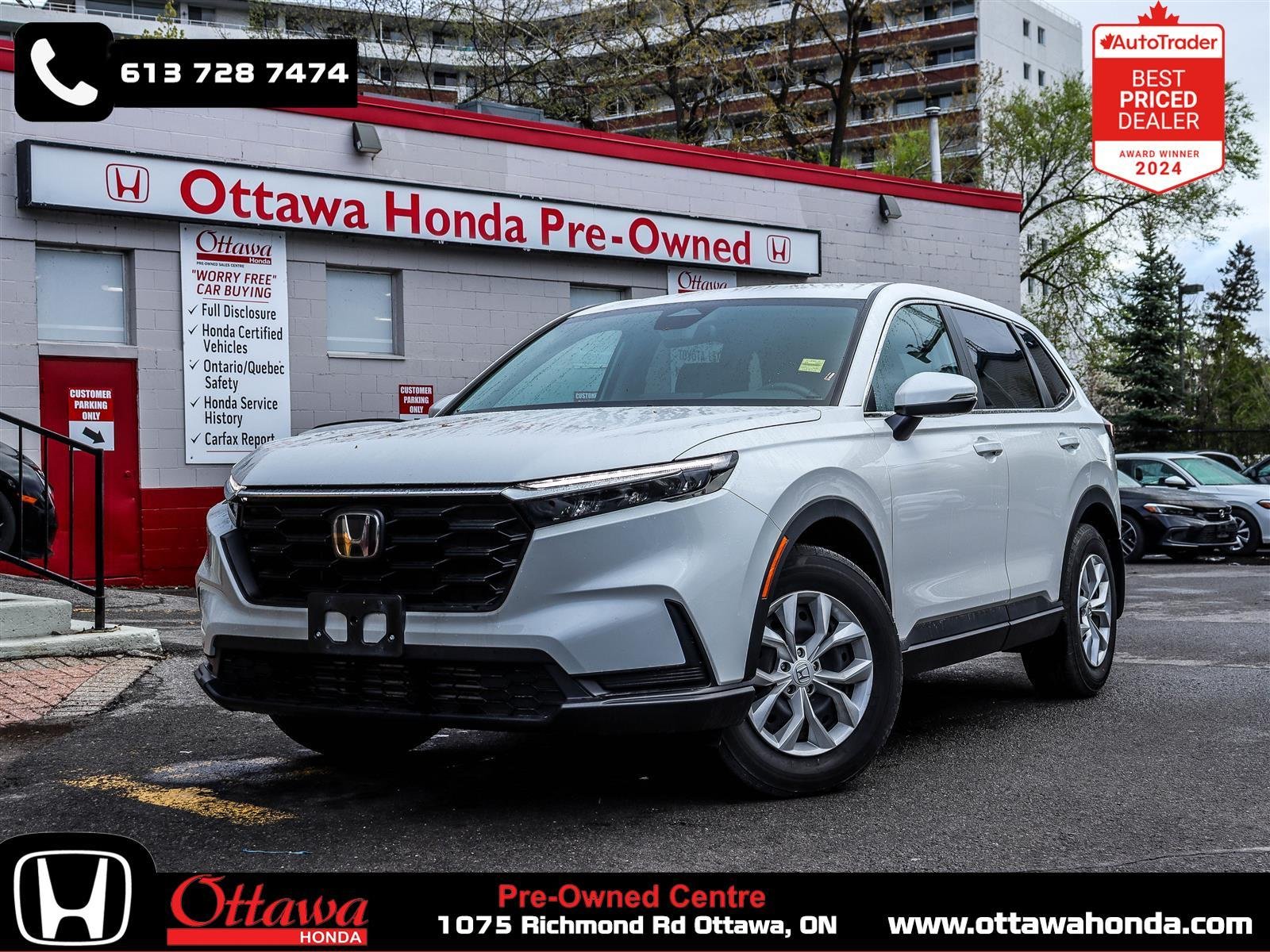 Honda CR-V LX-B 2024 White Ottawa & Gatineau - photo #0