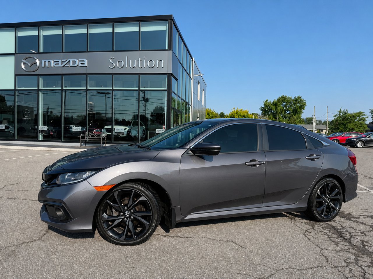 Honda Civic Berline Sport 2019 Gris Châteauguay - photo #0