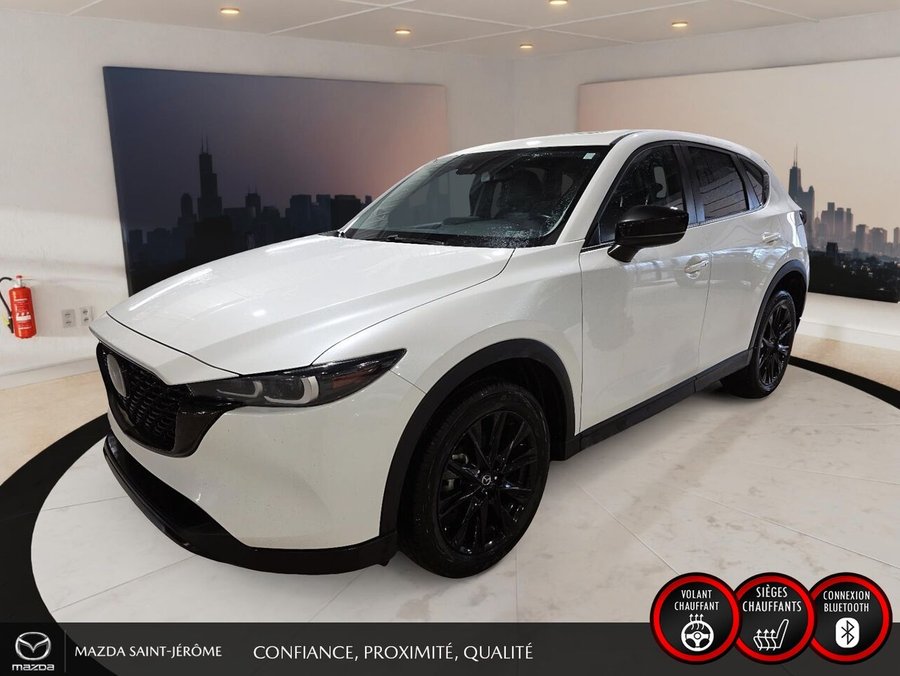 2022 Mazda CX-5 Édition Kuro | TOIT OUVRANT | CUIR | AWD | White