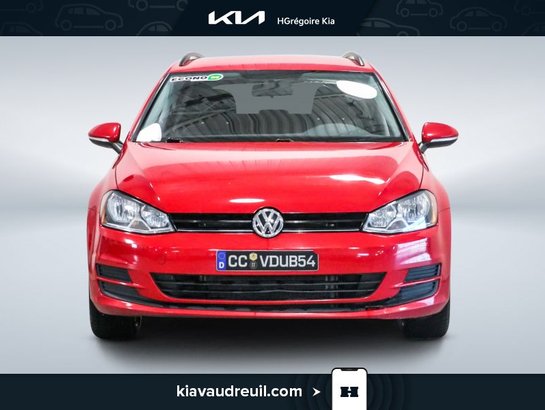 2017 Volkswagen Golf 2017 Red