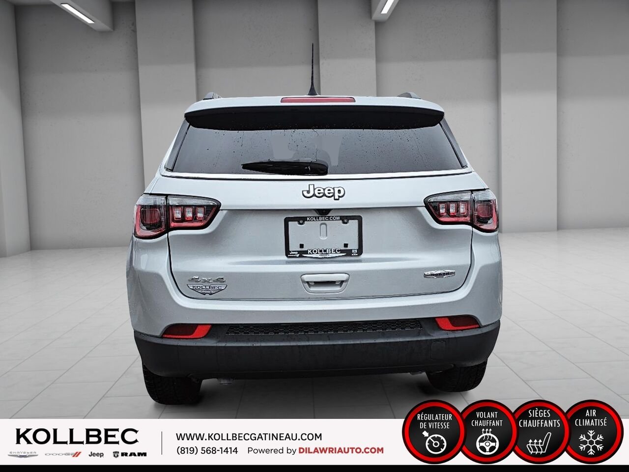 2025 Jeep Compass 26101 | North 4x4 Silver Gatineau - photo #15