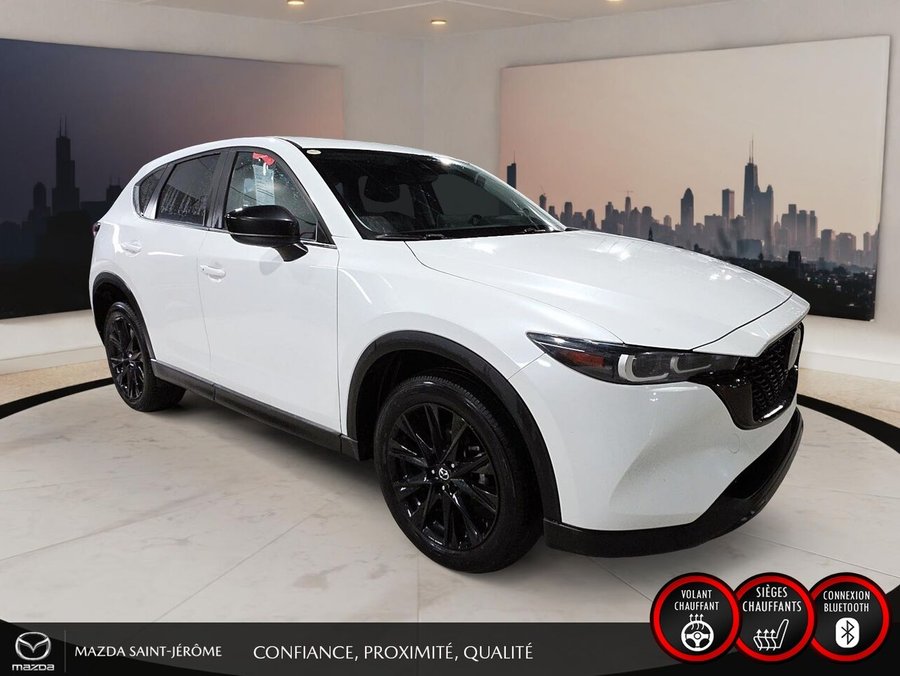 2022 Mazda CX-5 Édition Kuro | TOIT OUVRANT | CUIR | AWD | White