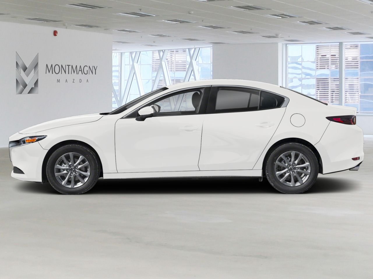 2026 MAZDA Mazda3 GX TA Snowflake White Pearl Montmagny - photo #2