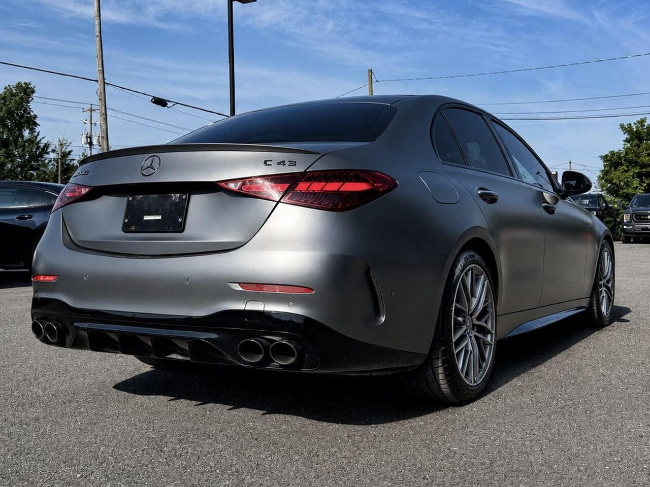Mercedes-Benz C43 AMG New Gen 2023 Gris Granby - photo #7