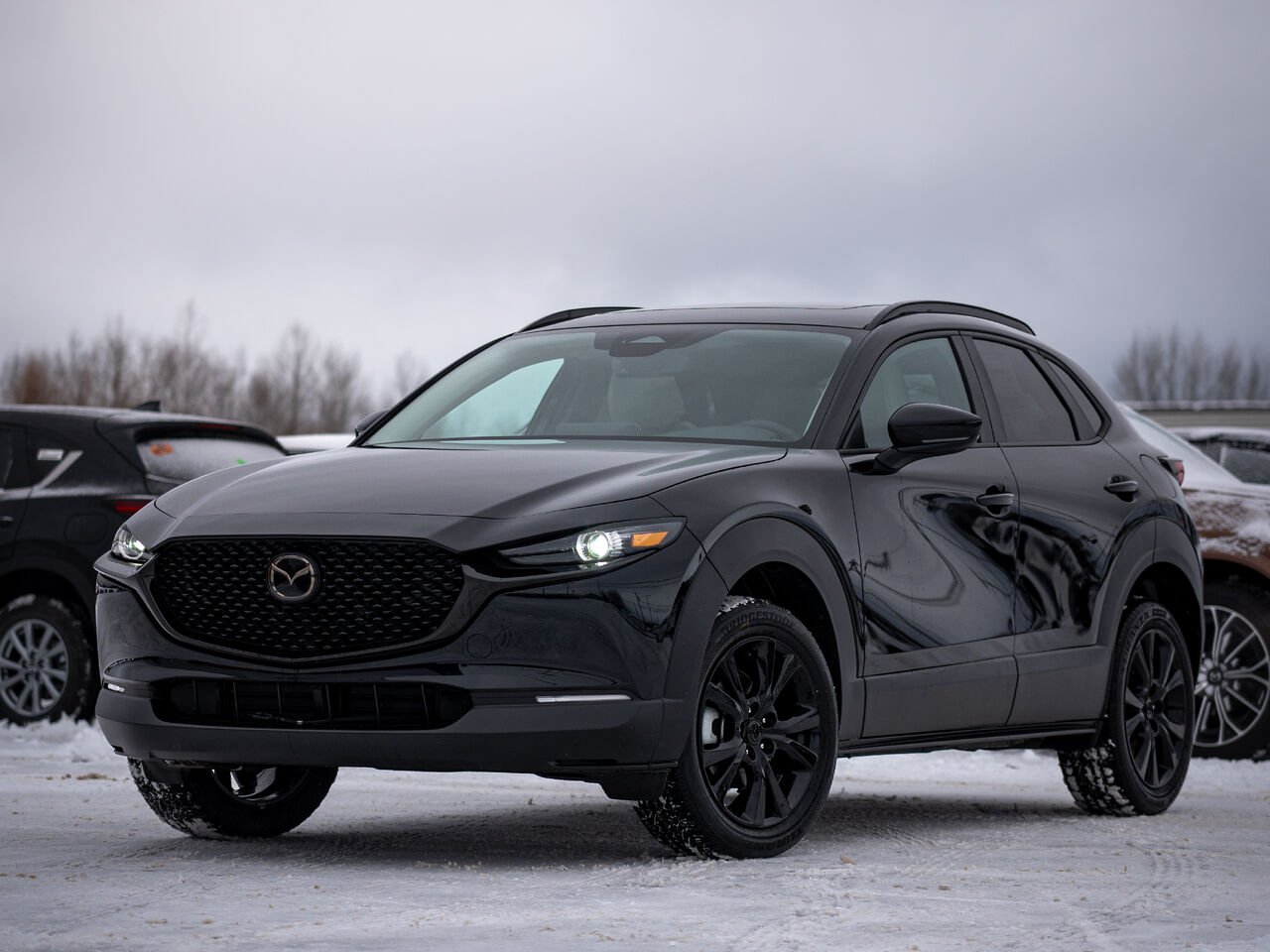 MAZDA CX-30 2675 | GT TI avec moteur turbo 2026 Noir de jais mica Val-d'Or - photo #0