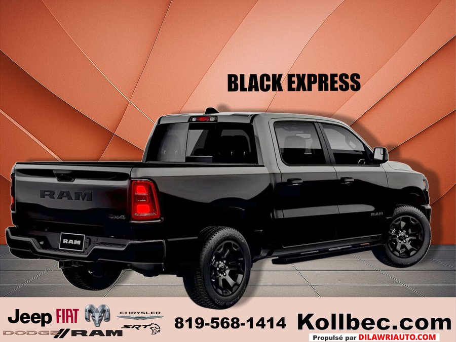 2025 RAM 1500 2025 Diamond Black Crystal Pearlcoat
