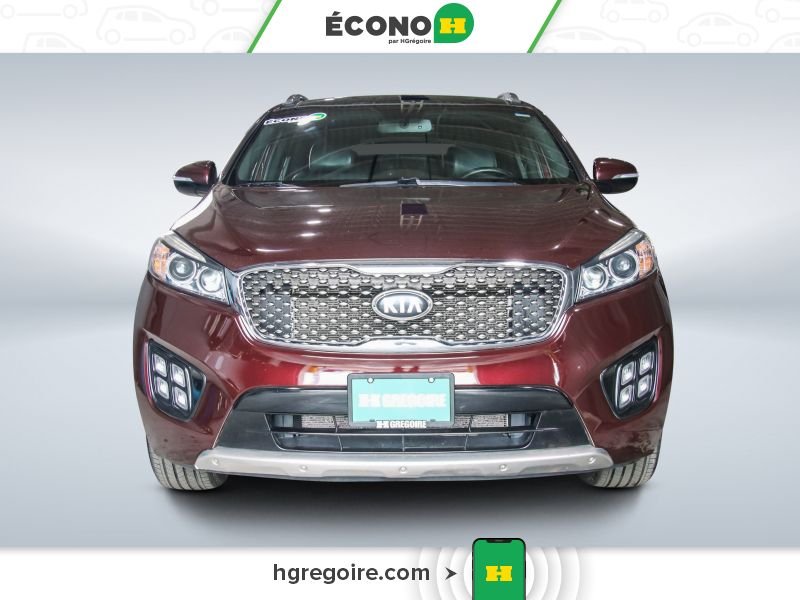 Kia Sorento 821084 | SX V6 A/C CUIR TOIT NAV MAGS 7 PASSAGERS 2018 Rouge Laval - photo #1