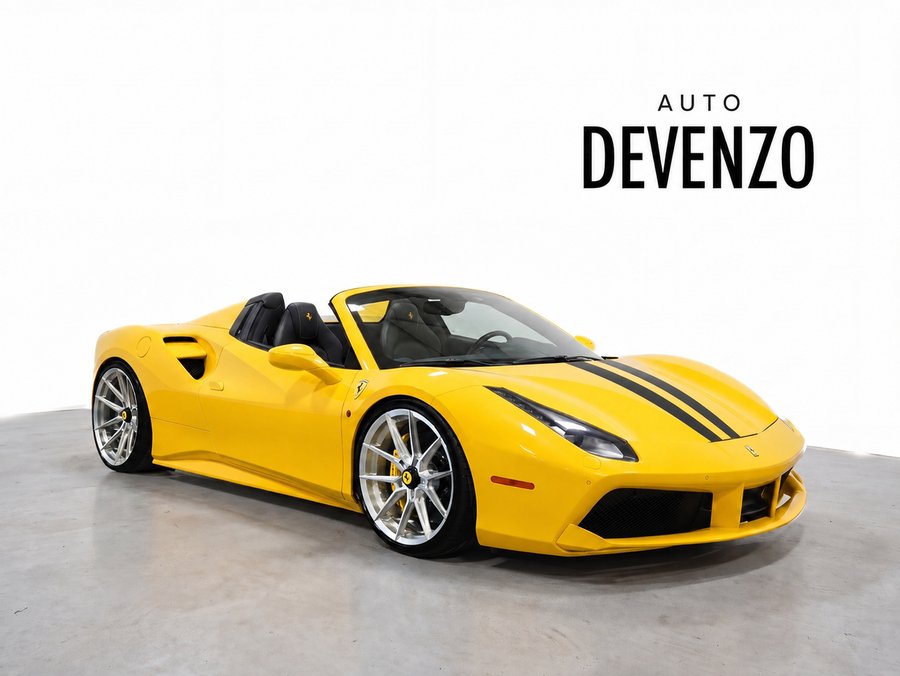 Ferrari 488 2017 2017 Jaune
