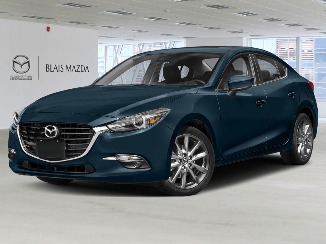 2018 MAZDA Mazda3 Sport Deep Crystal Blue Mica Ste-Marie - photo #0