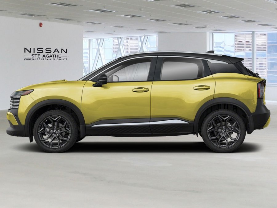 Nissan Kicks 2026 2026 Jaune yuzu métallisé/Noir intense