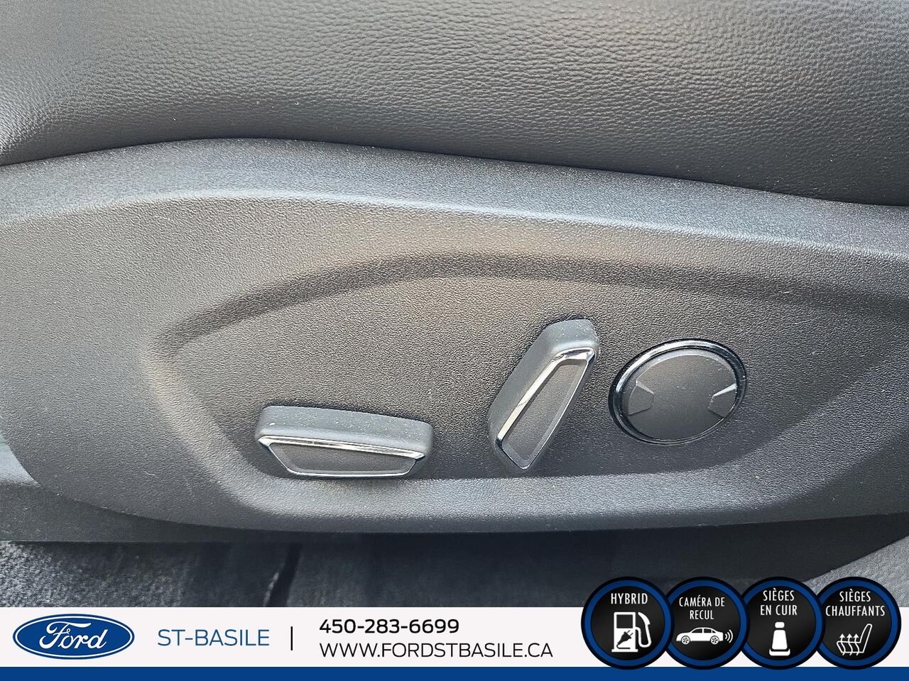 2015 Ford FUSION HYBRIDE White Saint-Basile-le-Grand - photo #21