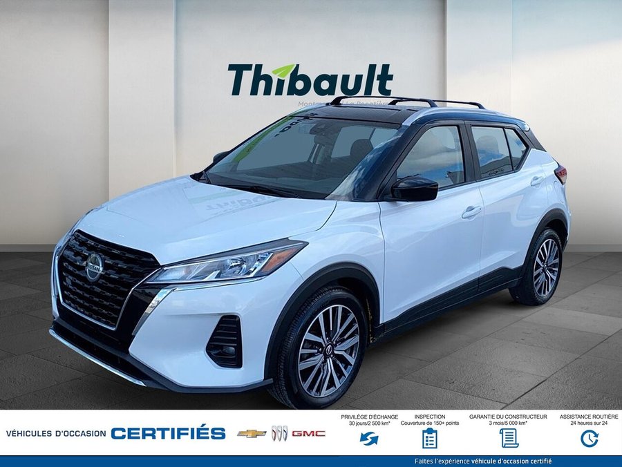 NISSAN KICKS SV SV TA 2021 Blanc