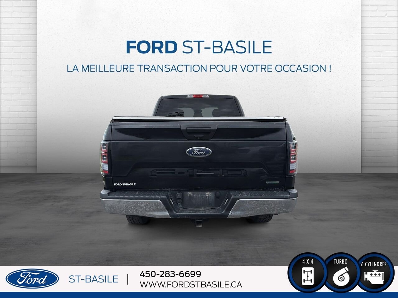 Ford F-150 2018 Noir Saint-Basile-le-Grand - photo #6