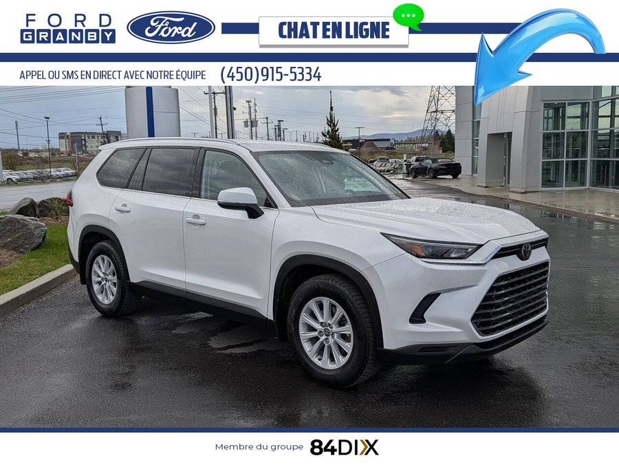 Toyota Grand Highlander hybride XLE TI 2024 Blanc