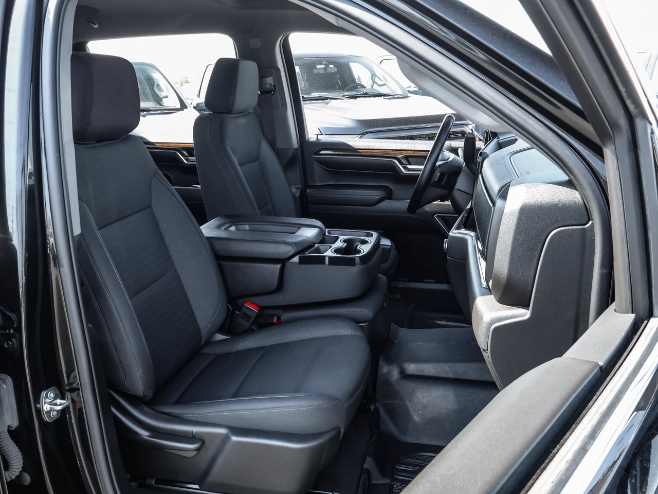 2023 GMC Sierra 1500 4WD Crew Cab 147 SLE Black Sherwood Park - photo #14