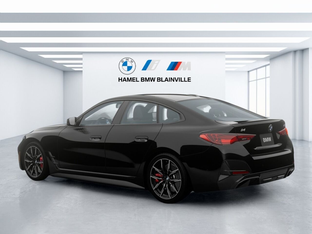 2026 BMW i4 Black Sapphire Metallic Blainville - photo #2