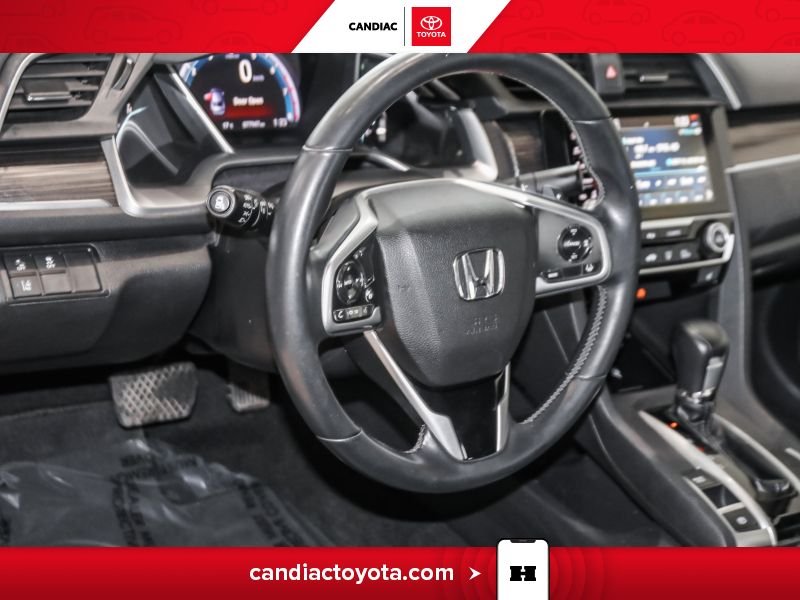 Honda Civic TA04057 | TOURING - BAS KM - TOIT OUVRANT 2020 Gris Laval - photo #11