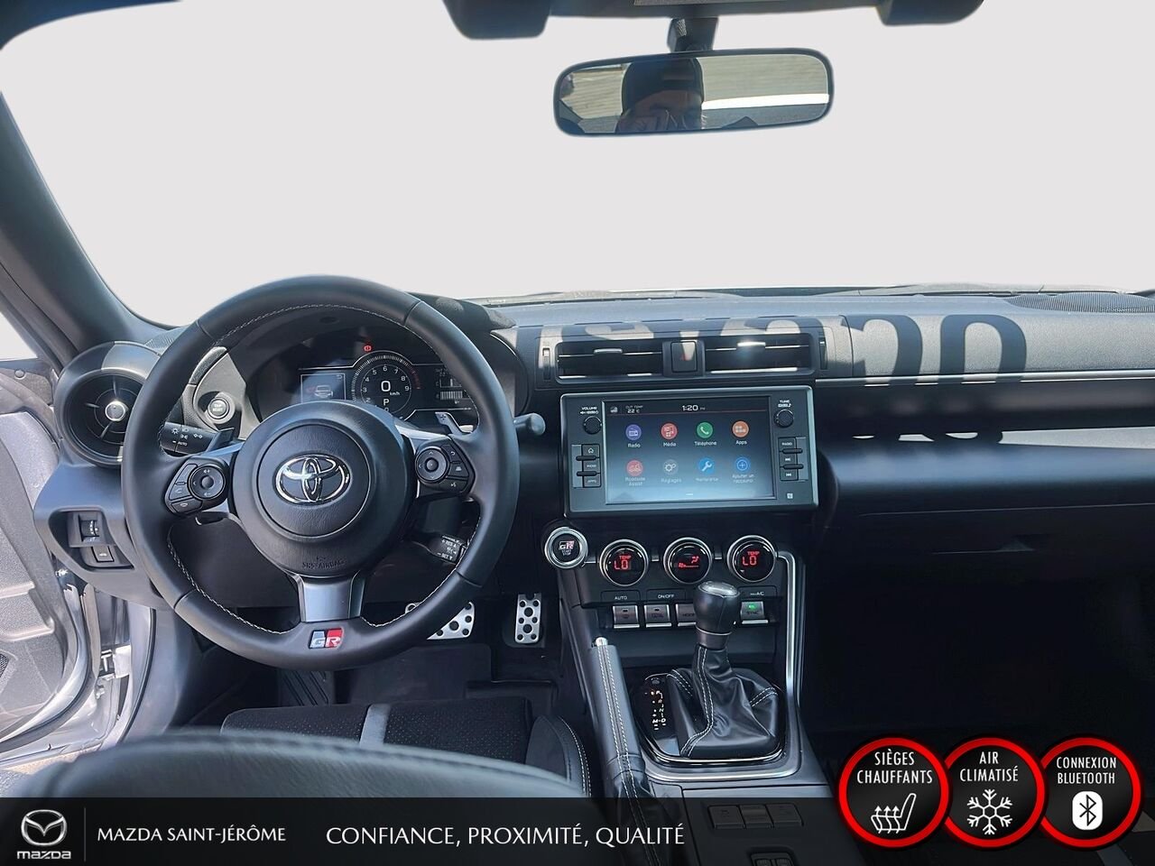 2025 Toyota GR86 Premium | AUTOMATIQUE | CLEAN CARFAX | Grey Saint-Jérôme - photo #21