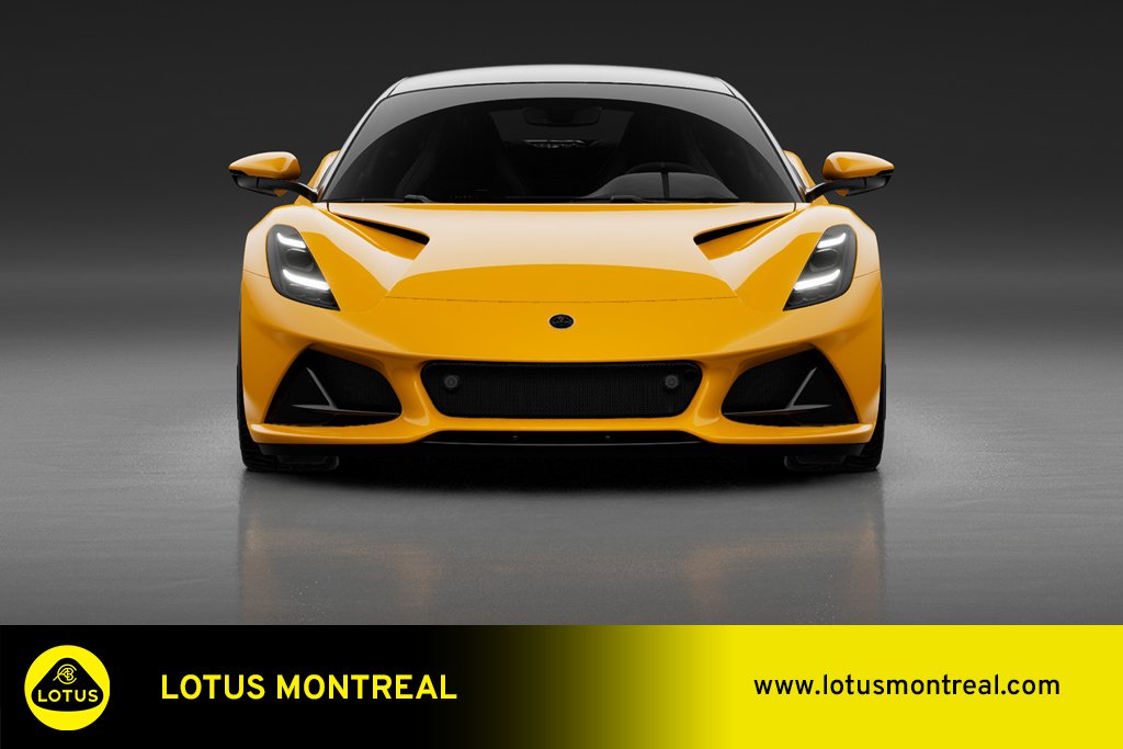 2025 Lotus Emira V6 Coupe Yellow Kirkland - photo #1