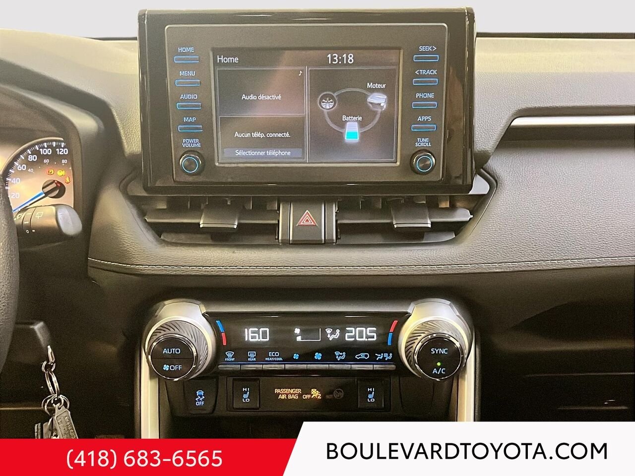 Toyota RAV4 99866A-148 | LE, HYBRIDE, AWD 2022 Blanc Québec - photo #11