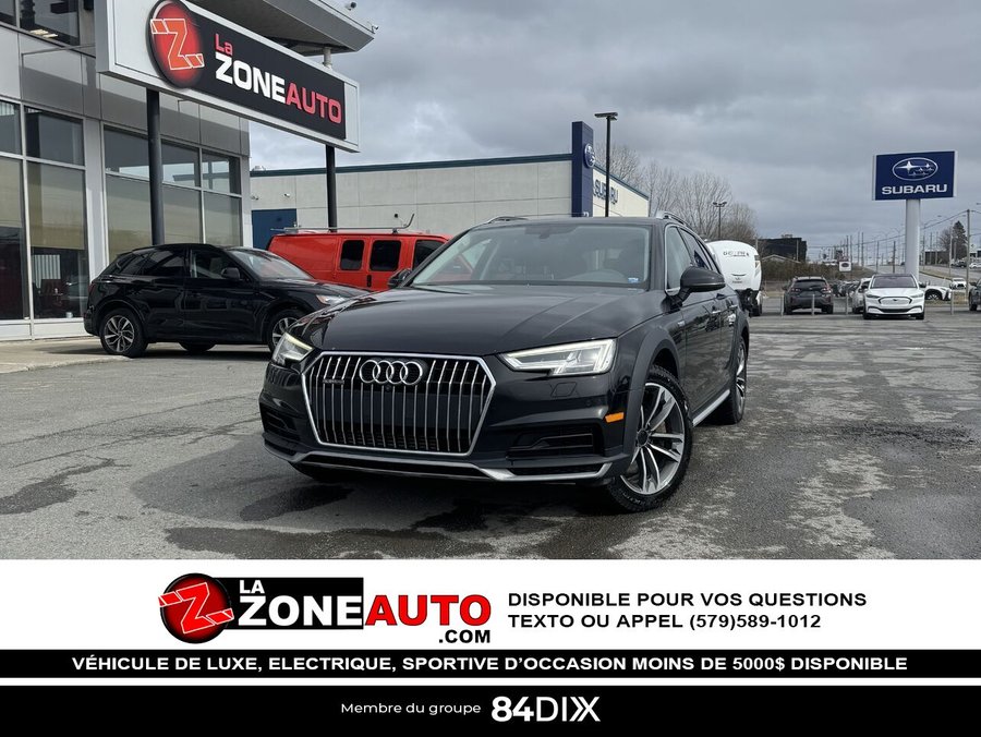Audi A4 allroad TECHNIK 2017 2017 Noir