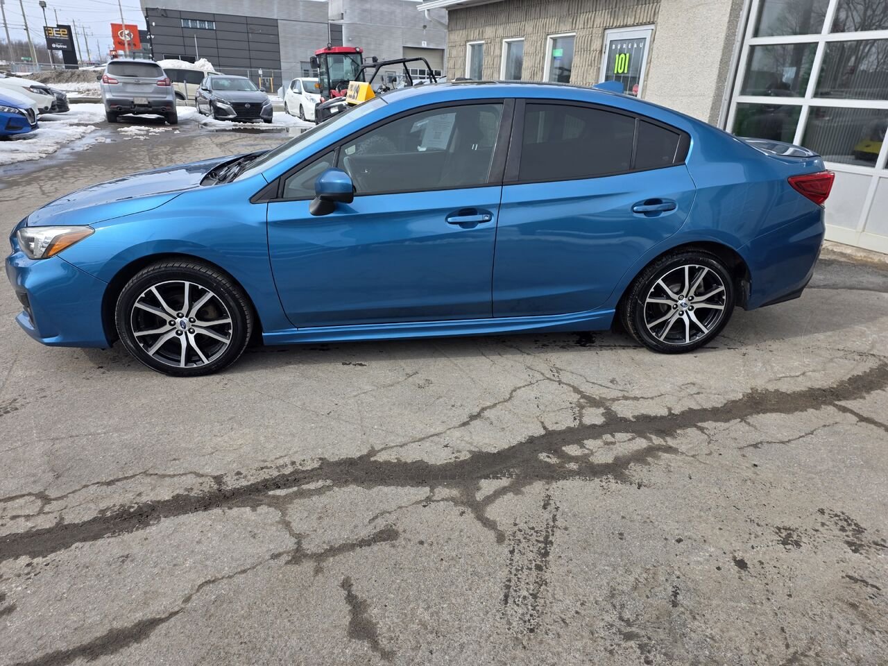 2017 Subaru Impreza Grey  - photo #2