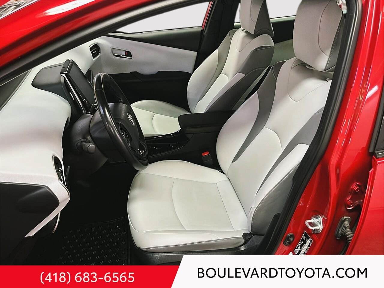 Toyota Prius Prime 100062A-60 | GROUPE TECHNOLOGIE 2020 Rouge Québec - photo #8