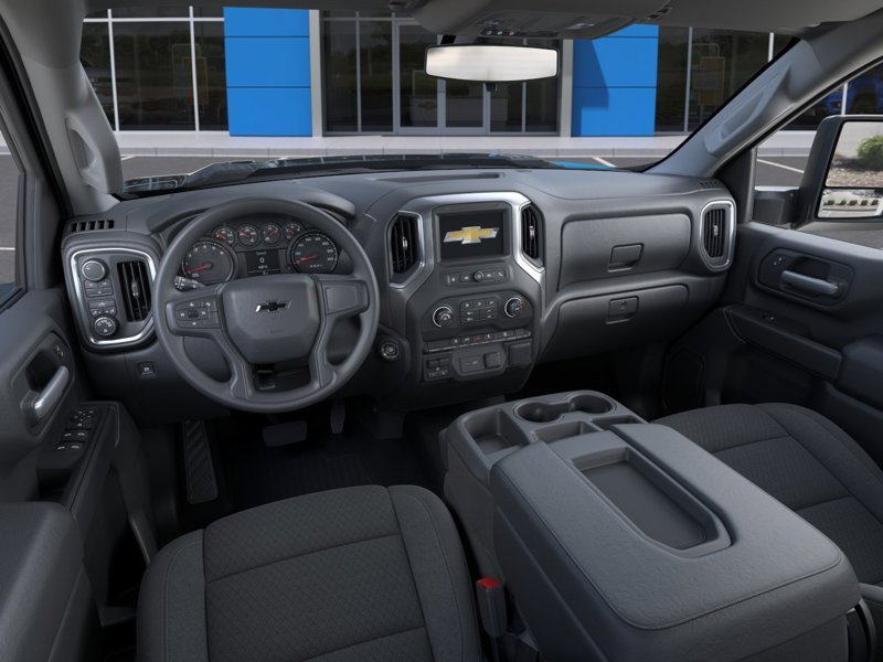 2026 CHEVROLET Silverado 2500HD K2500 HD SILVERADO DOUBLE CAB CUSTOM L/BOX (1CX) BLACK Rivière-du-Loup - photo #4