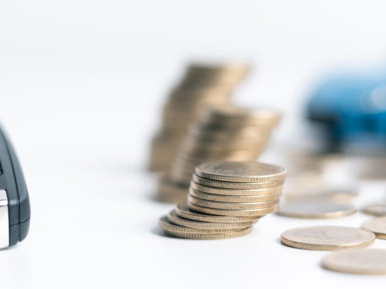 Vecteezy car on stacks of coin car loan saving money for car 36175756 e1763146606465