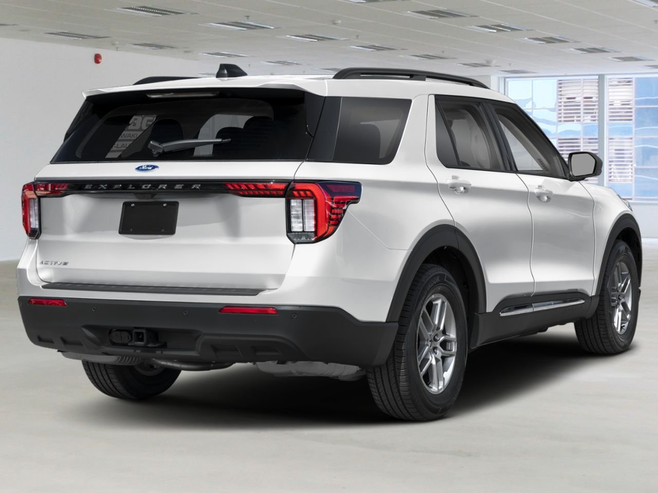 Ford Explorer 2026 Blanc sidéral métallisé Mont-Laurier - photo #1
