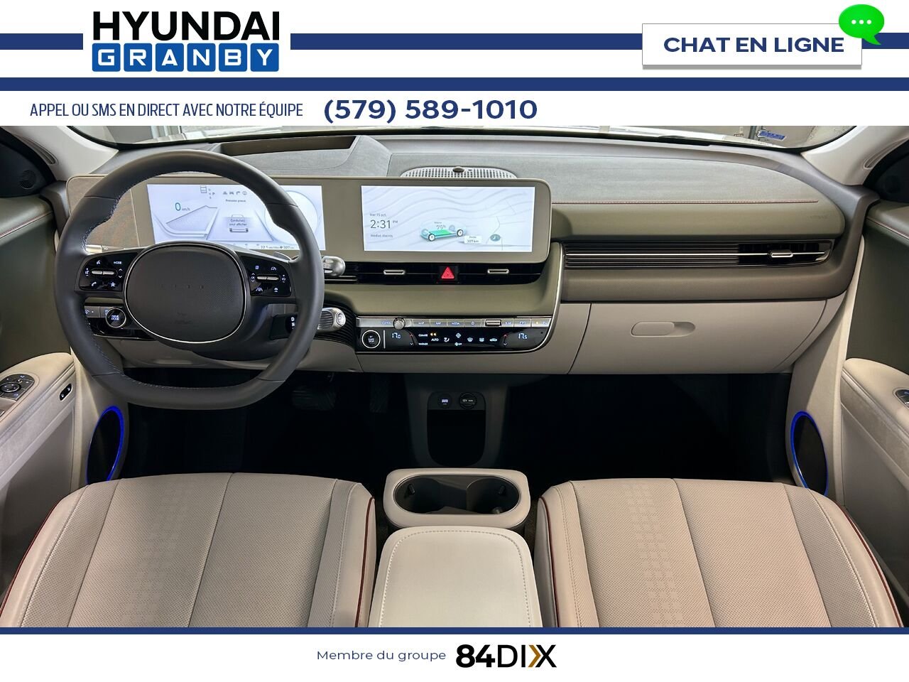 Hyundai Ioniq 5 2024 Blanc Granby - photo #12