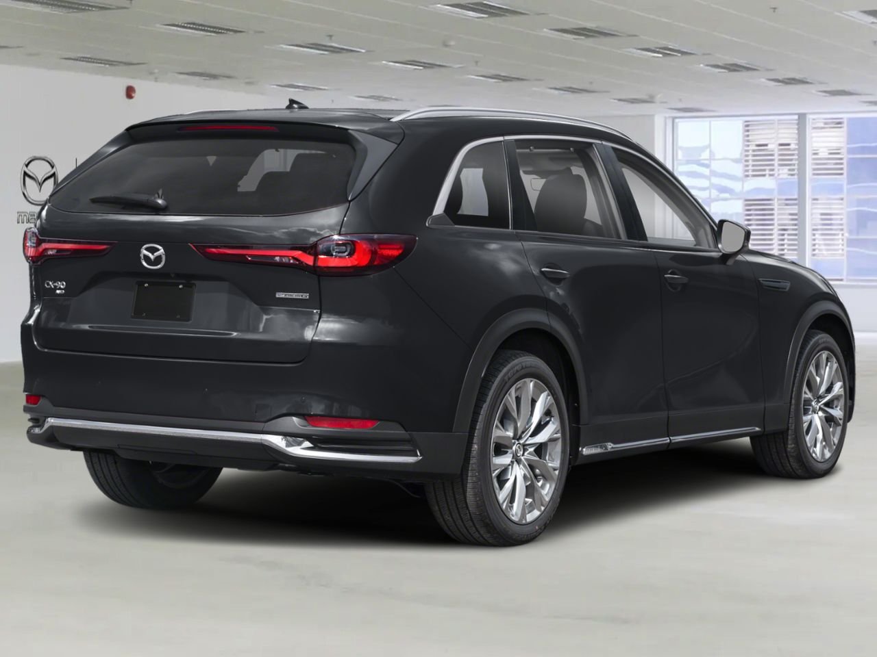 2026 MAZDA CX-90 MHEV GT TI Jet Black Mica Saint-Jérôme - photo #1