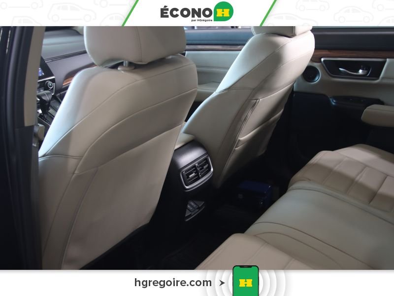 Honda CRV 821256 | TOURING AWD A/C CUIR TOIT MAGS 2018 Noir Laval - photo #20