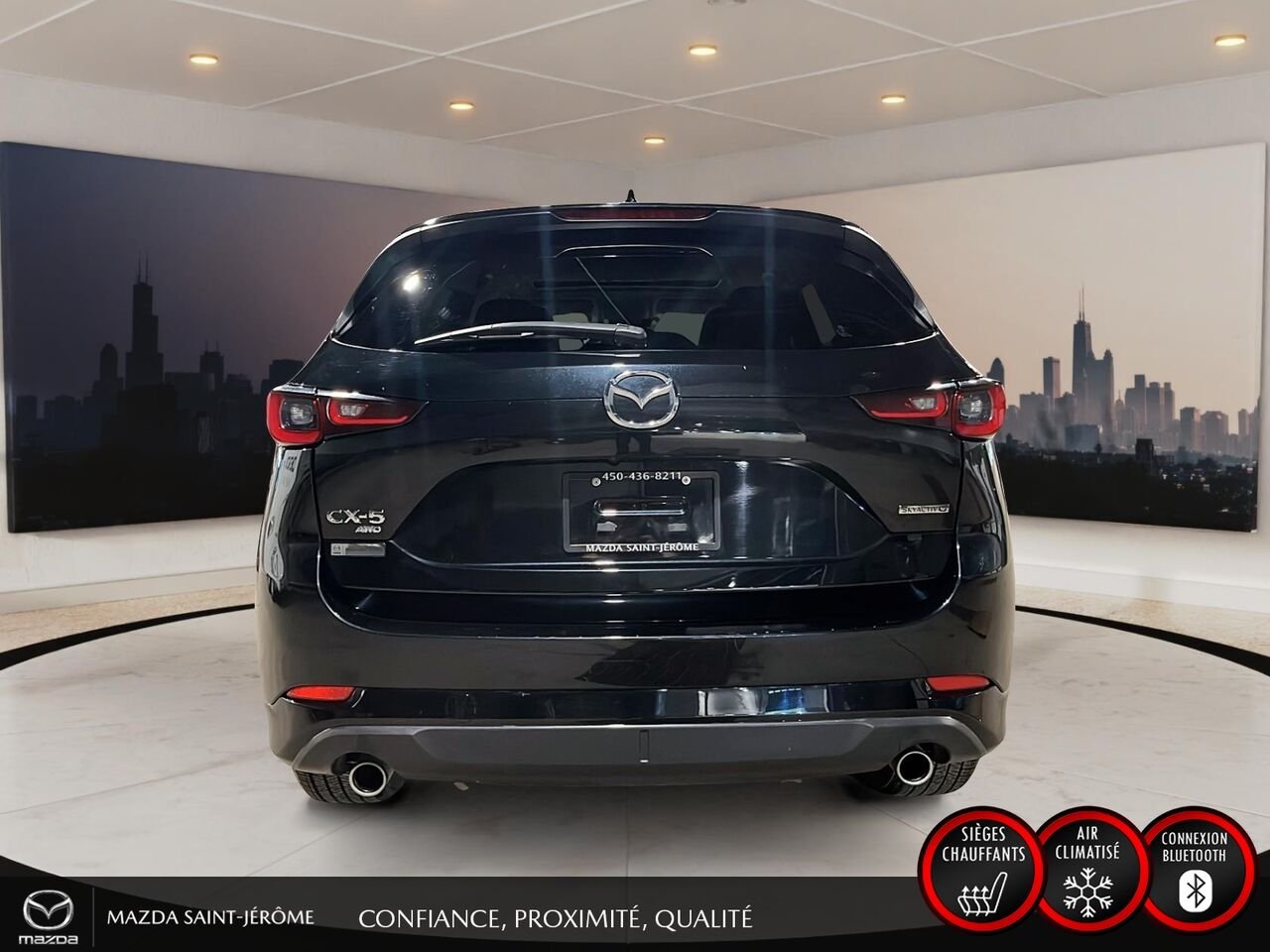 Mazda CX-5 2025 Noir Ste-Agathe des Monts - photo #6