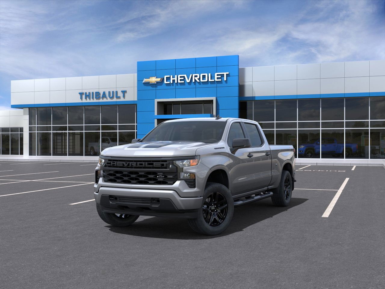 Chevrolet Silverado 1500 Personnalisée 2025 Gris sterling métallisé Granby - photo #7