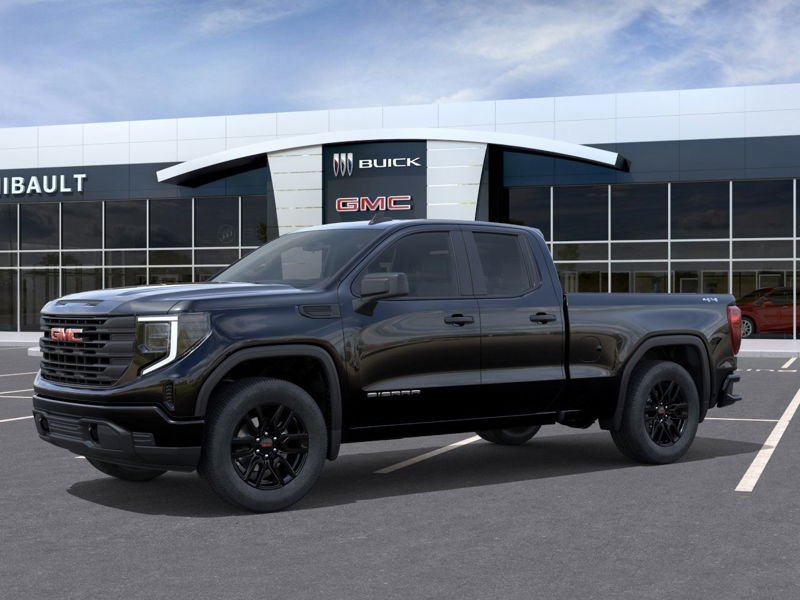 2026 GMC Sierra 1500 Pro cabine double 4RM 147 po ONYX BLACK Sherbrooke - photo #1