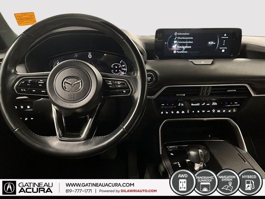 2025 Mazda CX-70 hybride rechargeable GT AWD Brown