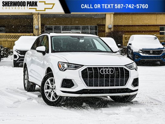 2025 Audi Q3 2025 White