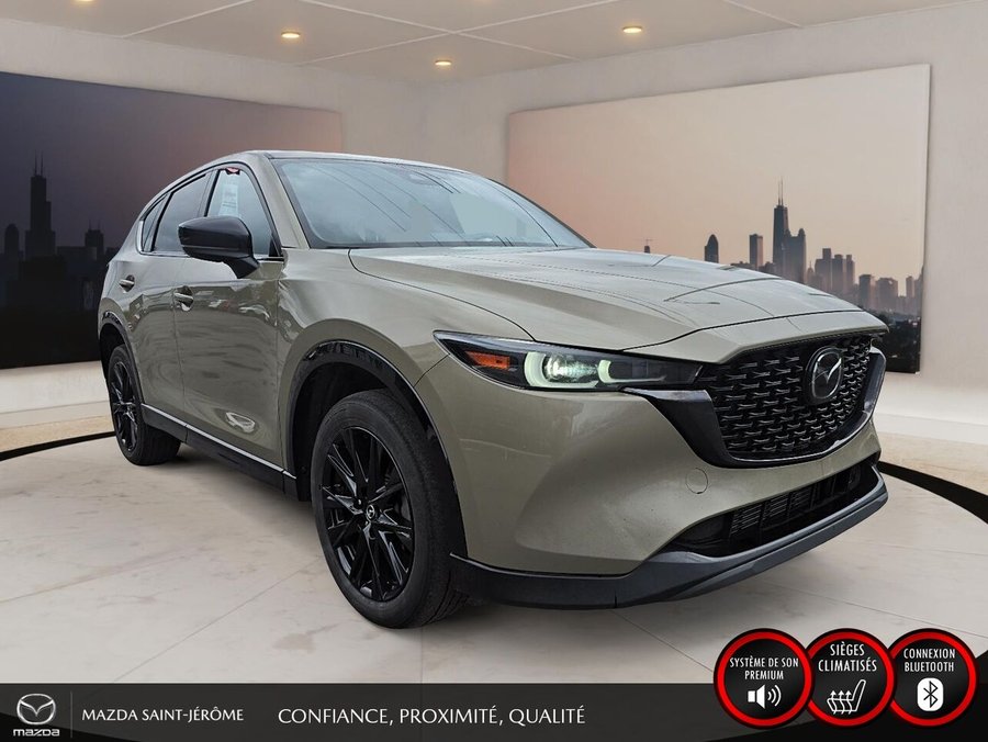 Mazda CX-5 Suna | TURBO | TOIT OUVRANT | CUIR | AWD | 2024 Beige