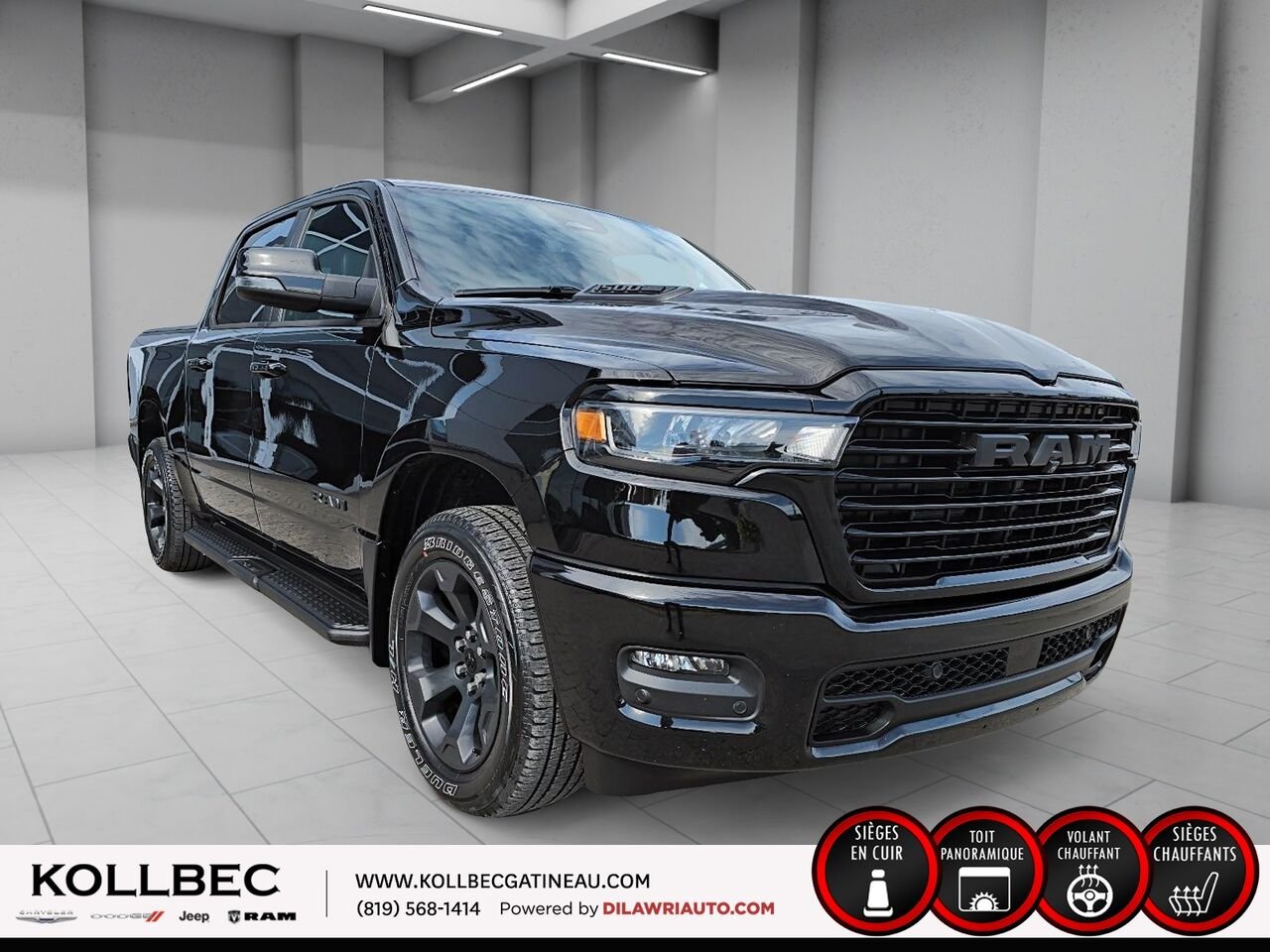 2025 RAM 1500 SPORT 26861 | Sport Crewcab 4x4 Black Gatineau - photo #12