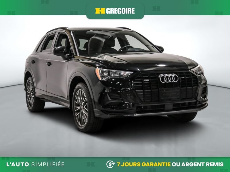 Audi Q3 2022 2022 Noir