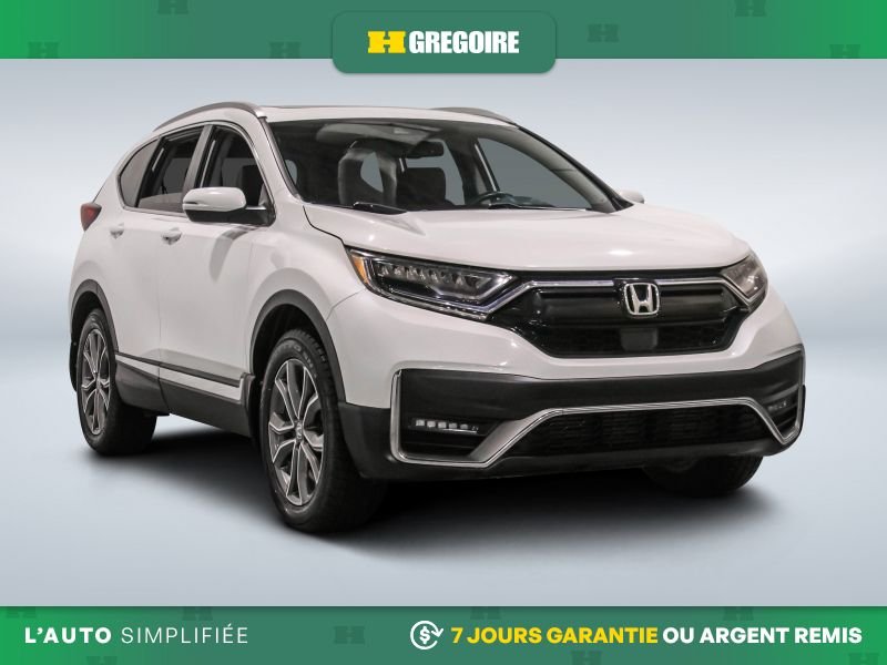 Honda CRV 729437 | Touring AWD AUTO A/C CUIR TOIT NAV GR ELECT MAGS 2020 Blanc Laval - photo #0